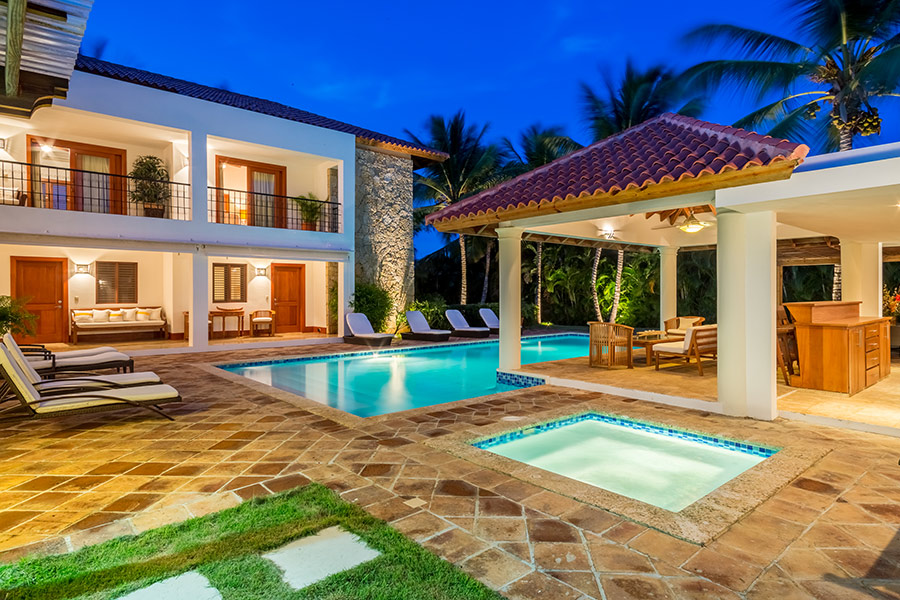 Pool at Night